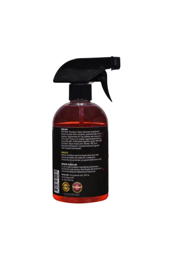 Araba Araç Oto Susuz Motor Temizleyici Sprey Motor Temizleme Spreyi 500 Ml Oto Detailing