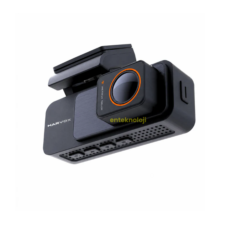 Harvox 4K Pro Araç İçi Kamera 4K HD Görüntü WiFi GPS ADAS Özellikli Yapay Zekalı 24 Saat Çalışma